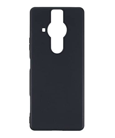 Black Sony Xperia PRO-I Case Silicone Bumper