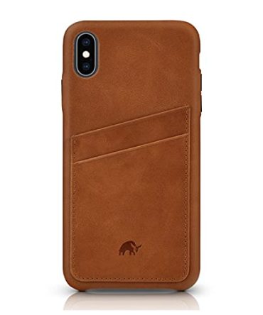 iPhone Xs Max Sienna Brown Leather Case