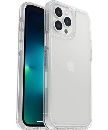 Crystal Clear Protection: OTTERBOX SYMMETRY Case for iPhone 13 Pro Max & iPhone 12 Pro Max 📱