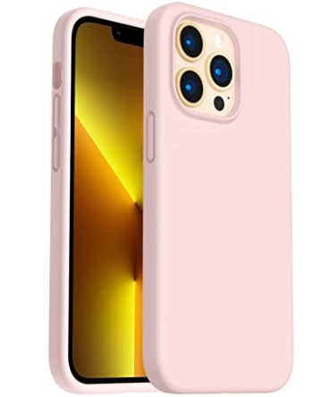 ORNARTO Shockproof Liquid Silicone Designed for iPhone 13 Pro