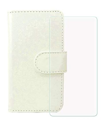 Flip PU Leather Case with Credit Card Slots and Stand Protective Cover