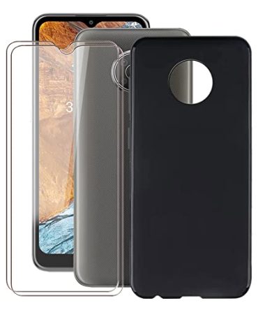 Case for Nokia G300 (6.52") with 2 Tempered Glass Screen Protector.