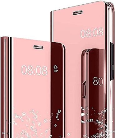 Rose Gold Samsung F42 5G Case 360°Smart Cover