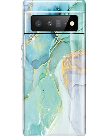 Google Pixel 6 Pro Case Marble Glitter Brilliant Cute Design