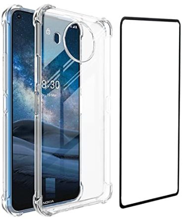 Clear Nokia X100 Case and Screen Protector