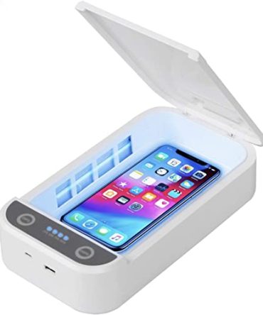 iOS Android Phone Sanitizer and Charger Box