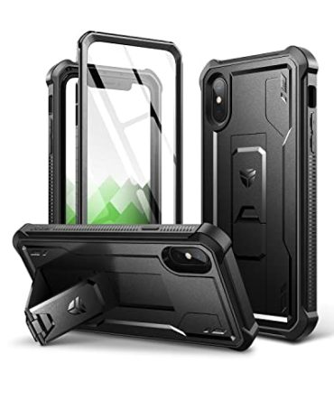 Built in Screen Protector and Kickstand Heavy Duty Military Grade