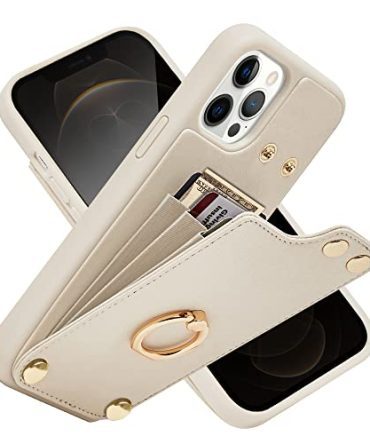 LAMEEKU Wallet Case Compatible with iPhone 12 Pro Max