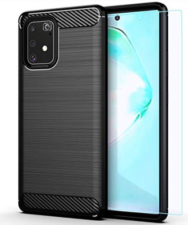 Galaxy S10 Lite case with HD Screen Protector