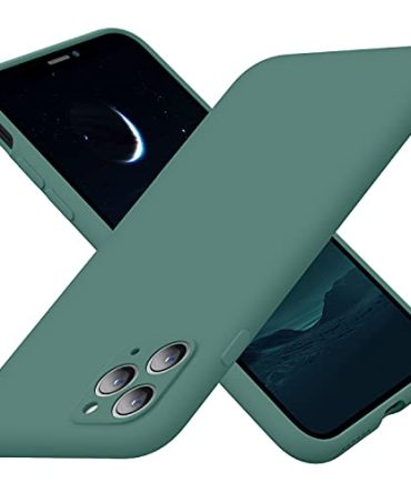 Ultra Slim Silicone iPhone 11 Pro Case Midnight Green