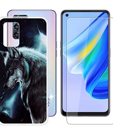 Wolf Oppo Reno6 Lite case HD Tempered Glass Screen