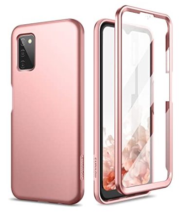 Rose Gold Case for Samsung Galaxy A03S