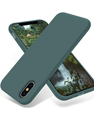 Green iPhone Xs Max Ultra Slim Gel Case