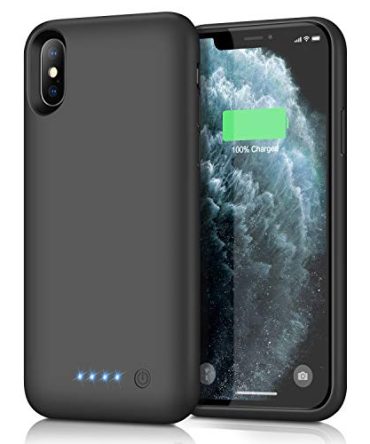 Upgraded 7800mAh Portable Charging Case Extended Battery