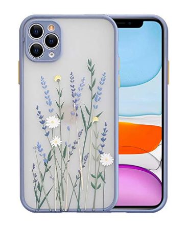 Purple Lavender iPhone 11 Pro Case Slim Shockproof