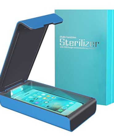 Blue Portable UV Light Phone Sanitizer