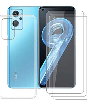 Realme 9i case Protective Cases TPU + 9H Hardness HD Tempered Glass