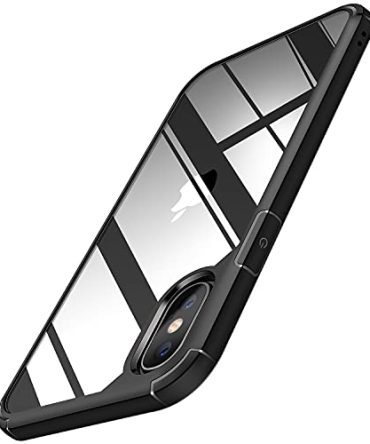 Crystal Clear Black iPhone Xs MAX Case