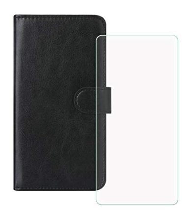 ZTE Voyage 20 Pro Black Leather Case with Credit Card Slot