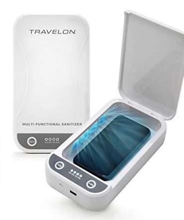 Travelon Portable UV Sanitizer Box-White