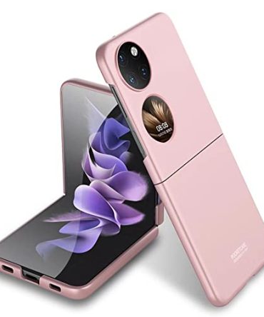 Rose Gold Folding Huawei P50 Pocket Case