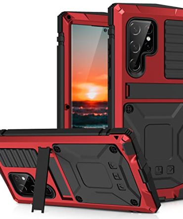 Red Samsung Galaxy S22 Ultra 5G Case