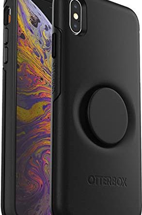 Black iPhone Xs Max Case Popsocket