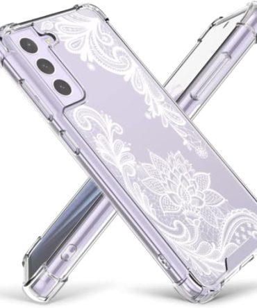 Cutebe Cute Clear Crystal Case for Samsung Galaxy S21