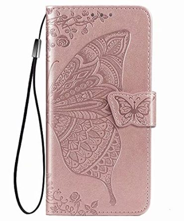 Rose Gold Xiaomi Poco X4 NFC Wallet Flip Cover