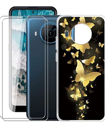 Golden Butterfly Nokia X100 Ultra-Thin Case