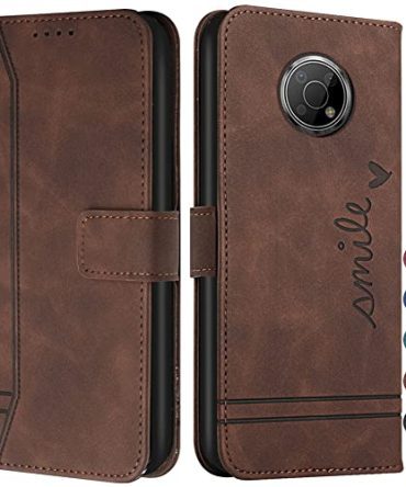 Nokia G300 Case with Card Holder Leather Flip Case