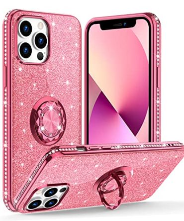 OCYCLONE Glitter Case Compatible with iPhone 13 Pro Max