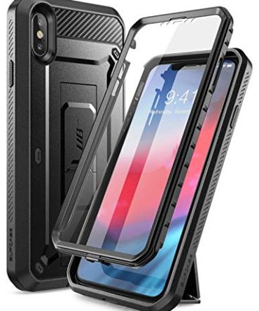 iPhone XS Max Case with Built-In Screen Protector