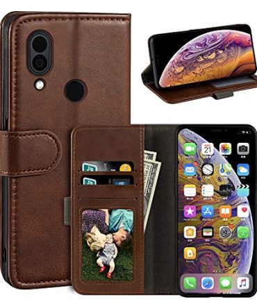 Magnetic PU Leather Wallet-Style Business Phone Case