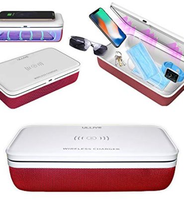 Wireless Charger & Aromatherapy Sterilizer UV Phone Sanitizer