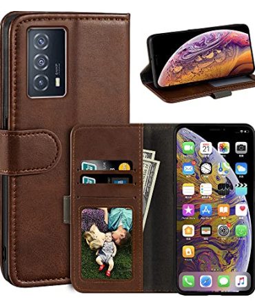 Magnetic PU Leather Wallet-Style Business Phone Case