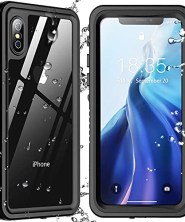 SPIDERCASE Designed for iPhone Xs Max Waterproof Case