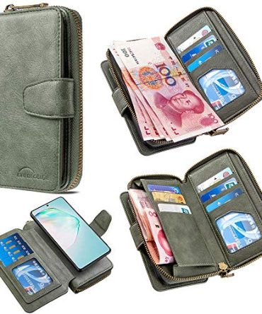 Leton-US Wallet Case for Samsung Galaxy A91 /S10 Lite