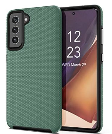 Forest Green Galaxy S21 FE Case Shockproof