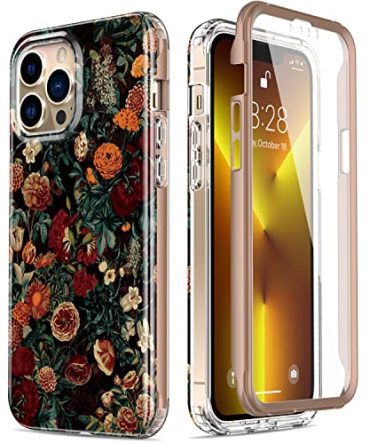 ESDOT iPhone 13 Pro Max Case with Built-in Screen Protector