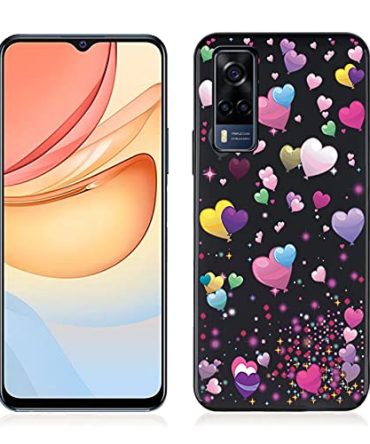 Case for Vivo Y33 V2057 Case 6.58 Inch - Romantic Balloon