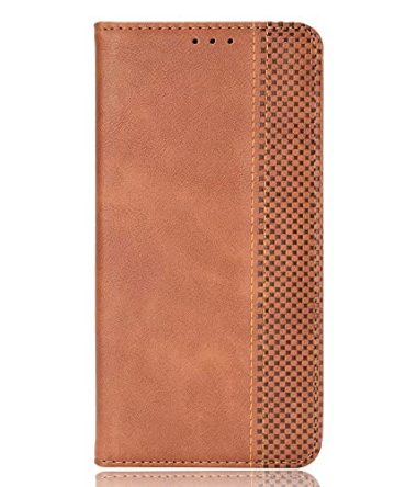 Leather Brown Case for Huawei P50 Pocket