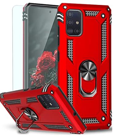 TJS Phone Case Compatible with Samsung Galaxy A71