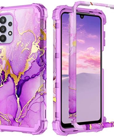 Purple Marble Samsung A13/A32 5G Case