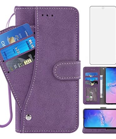 Asuwish Compatible with Samsung Galaxy S10 Lite Wallet Case