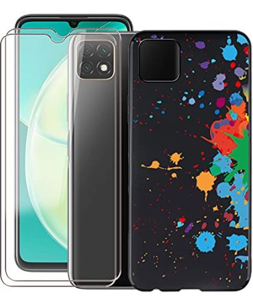 Case for Huawei Nova Y60 with 2 x Tempered Glass Protective Film