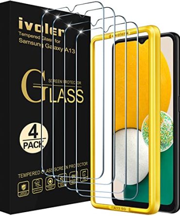 [4 Pack] iVoler Screen Protector Tempered Glass