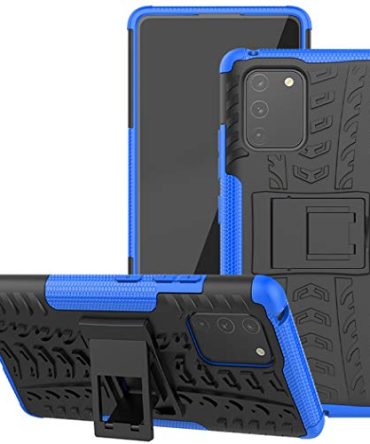 Samsung A91 Case with Kickstand Hard PC Back Cover