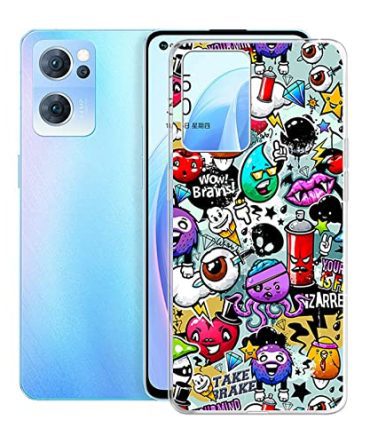 Oppo Reno7 5G Ultra Slim Shockproof Phone Case Cartoon