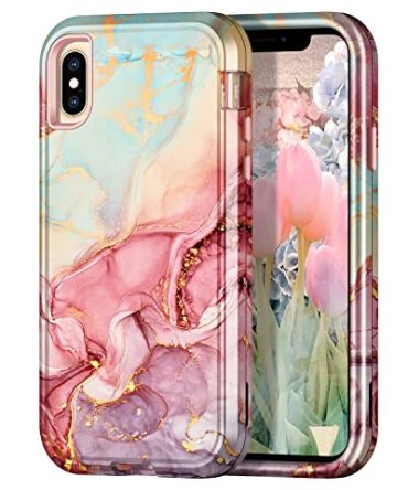 Rose Gold iPhone Xs Max Case Heavy Duty